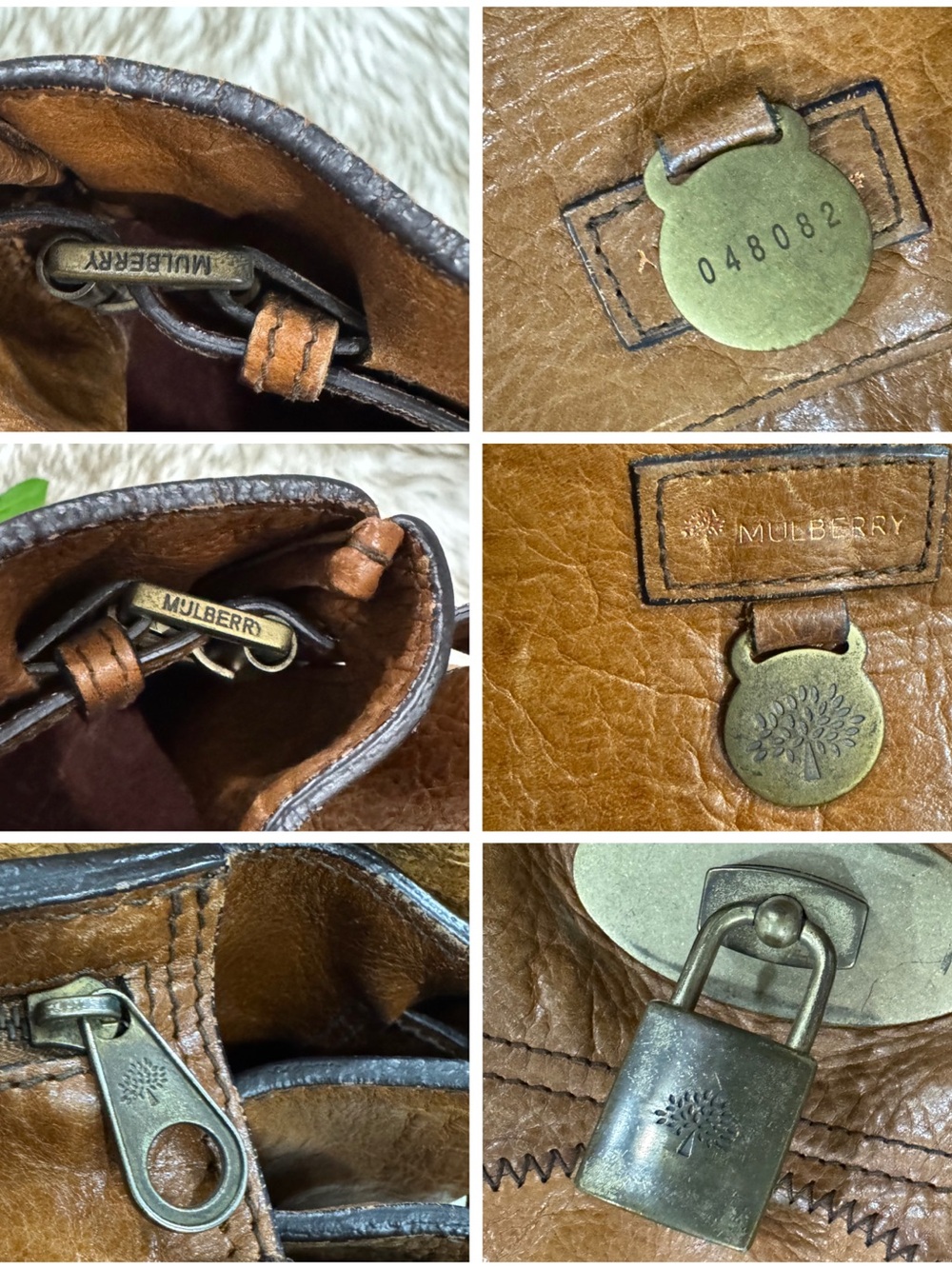 Mulberry Rio Patchwork Bayswater Leather Bag - Picture 5 of 17